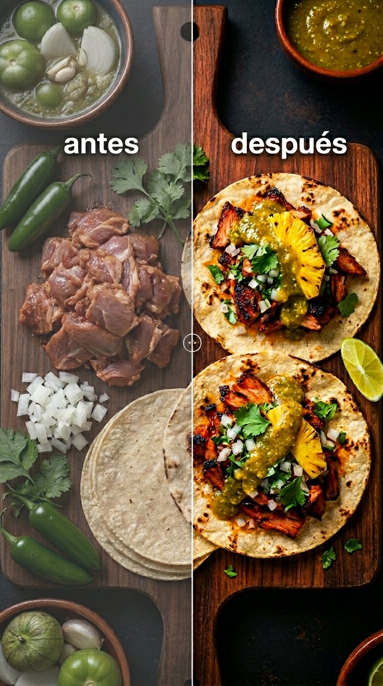 Comida Antes y Después